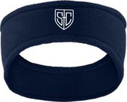 R-Tek Stretch Fleece Headband, Navy